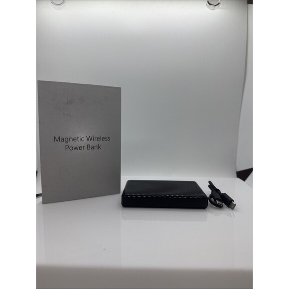 Magnetic Portable Charger, 10000mAh Power Bank with PD 20w Fast Charging, USB... - Picture 4 of 4